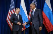 Obama Putin shake widow