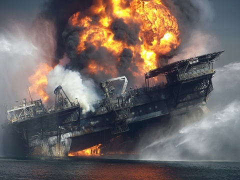 Gulf Oil Rig Explosion