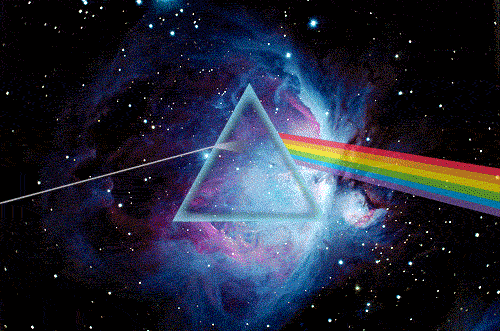 newton prism rainbow