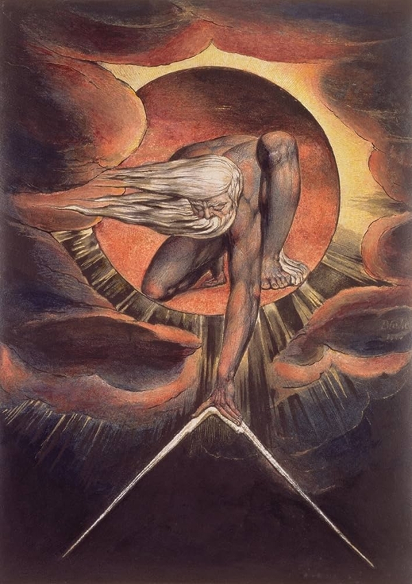 Ancient of Days Blake Painting