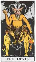 Devil tarot symbolism