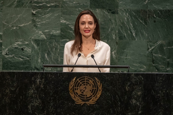 angelina united nations