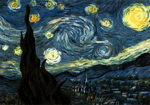 starry night van gogh